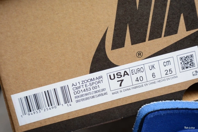 Reps TBK Zoom High 1 Air DD1453-001 of Legends Jordan CMFT (Esports) League 0715